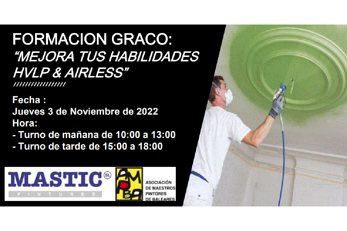 Formación mantenimiento de maquinas airless